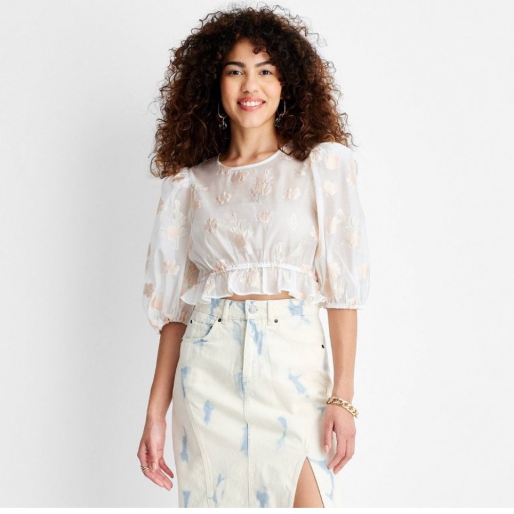 Sheer floral
